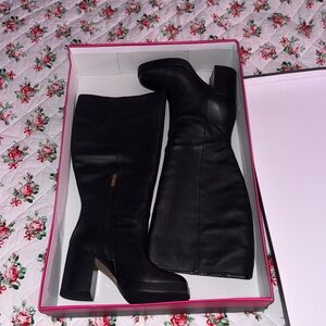 Vince Camuto Gibi Knee High Extra Wide Calf Platform Boots